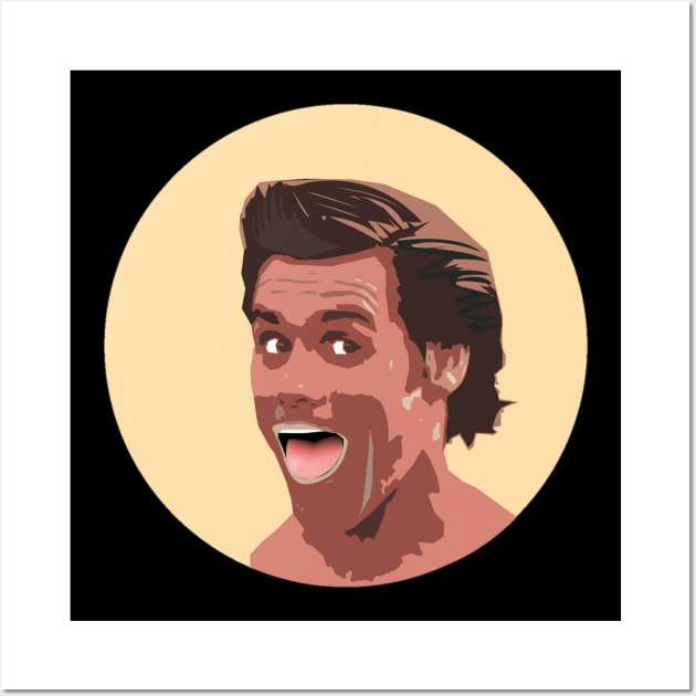 Ace Ventura Pet Detective distressed Retro Wall Art by Double D  